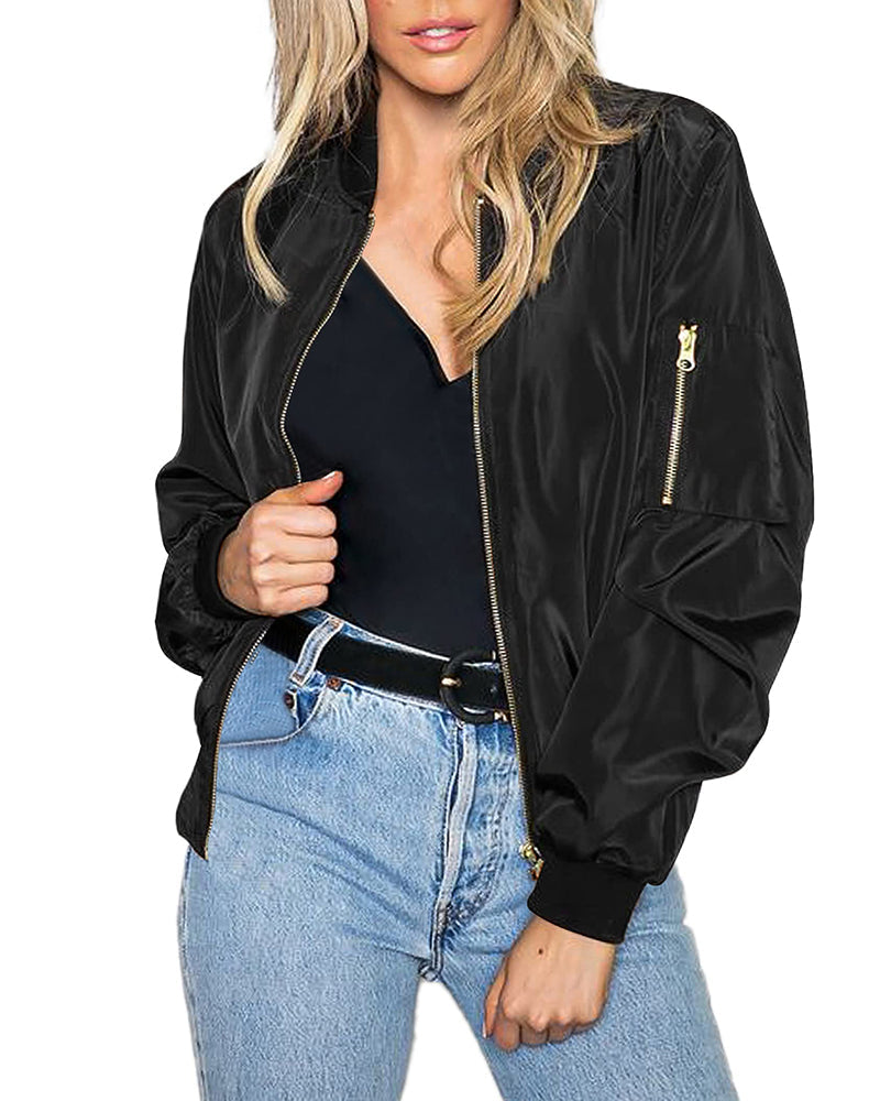 Lysse | Classic Bomber Jacket for Women