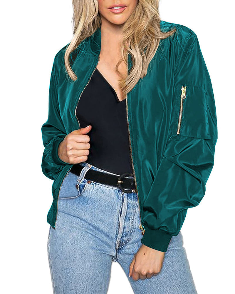 Lysse | Classic Bomber Jacket for Women