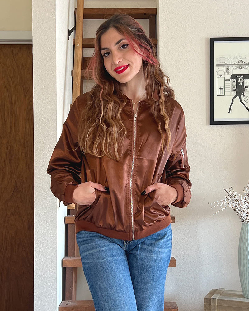 Lysse | Classic Bomber Jacket for Women