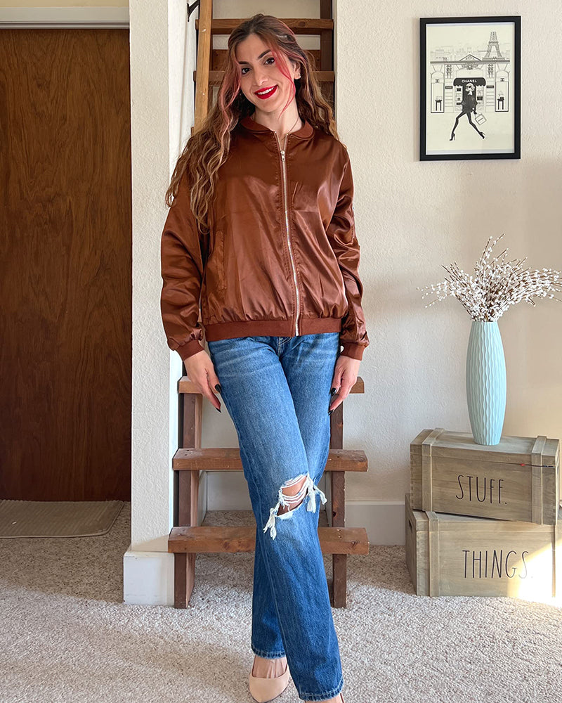 Lysse | Classic Bomber Jacket for Women