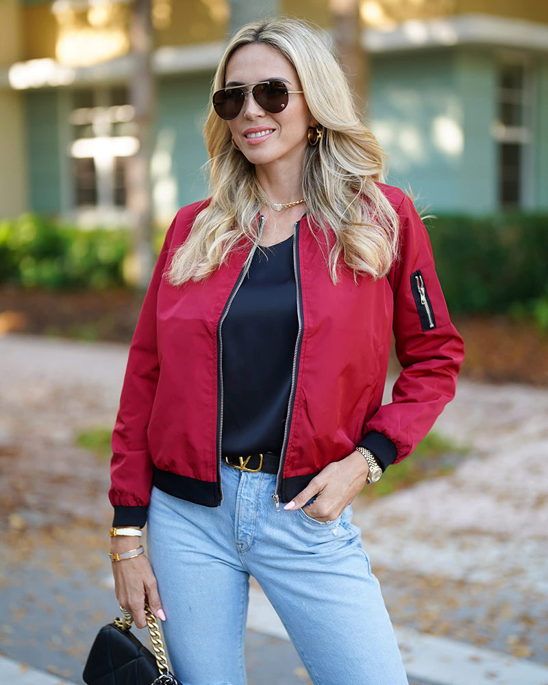 Lysse | Classic Bomber Jacket for Women