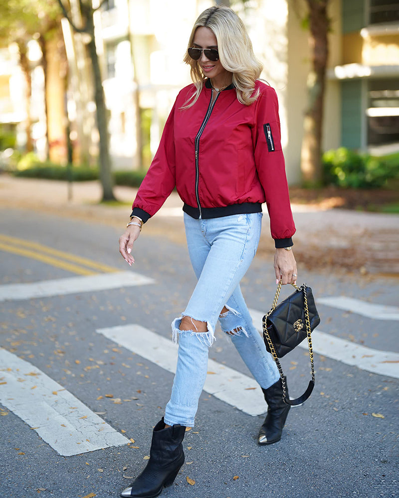 Lysse | Classic Bomber Jacket for Women