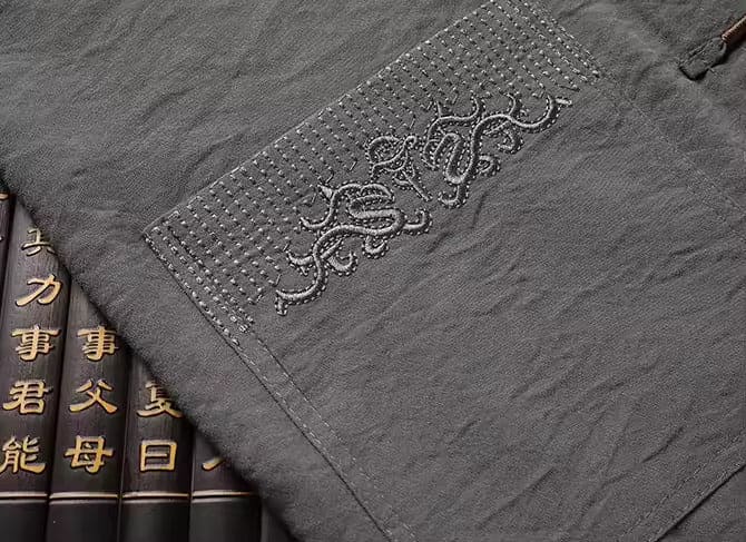 Eastern Linen Set With Long Sleeves