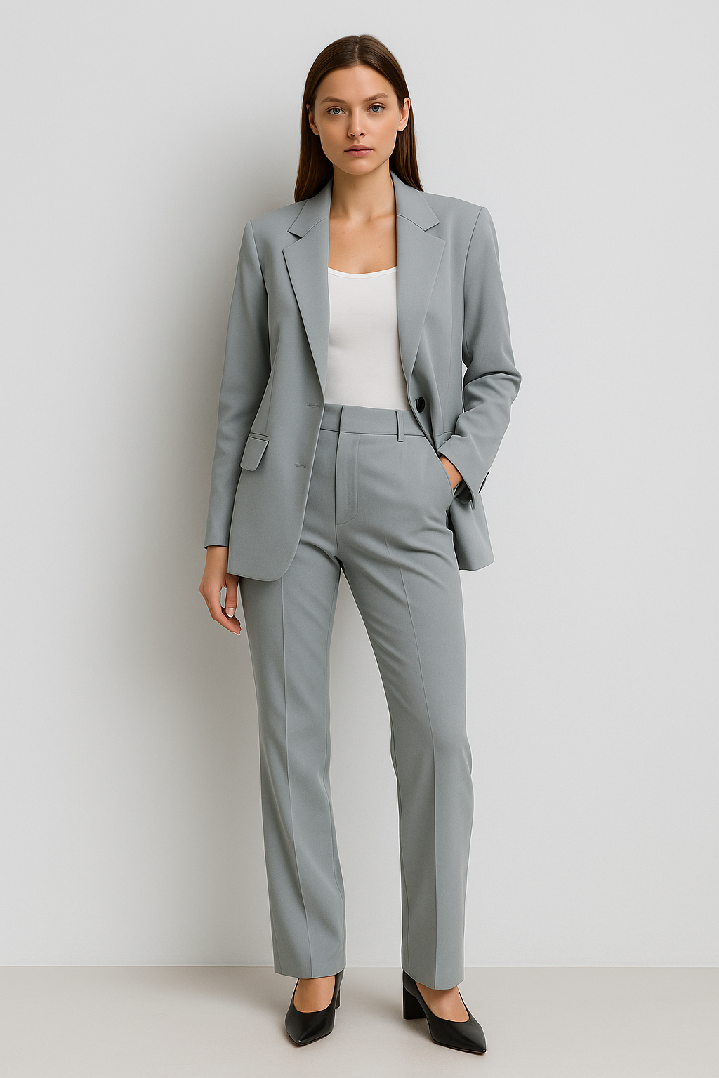 Two-Piece Suit Elegant & Comfortable Casual Suit With Loose Fit