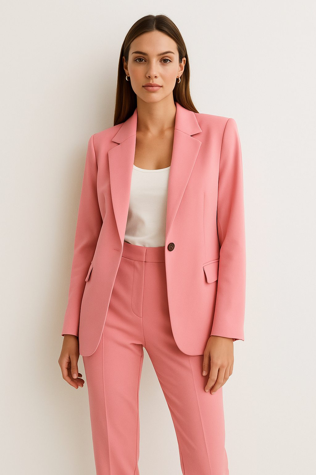 Two-Piece Suit Elegant & Comfortable Casual Suit With Loose Fit