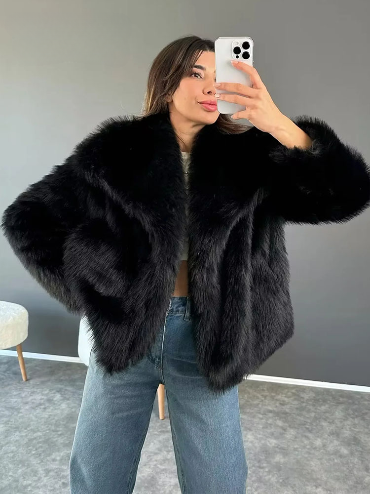 Lysse Fashion | Warm Fur Jacket For Women In Stylish Design