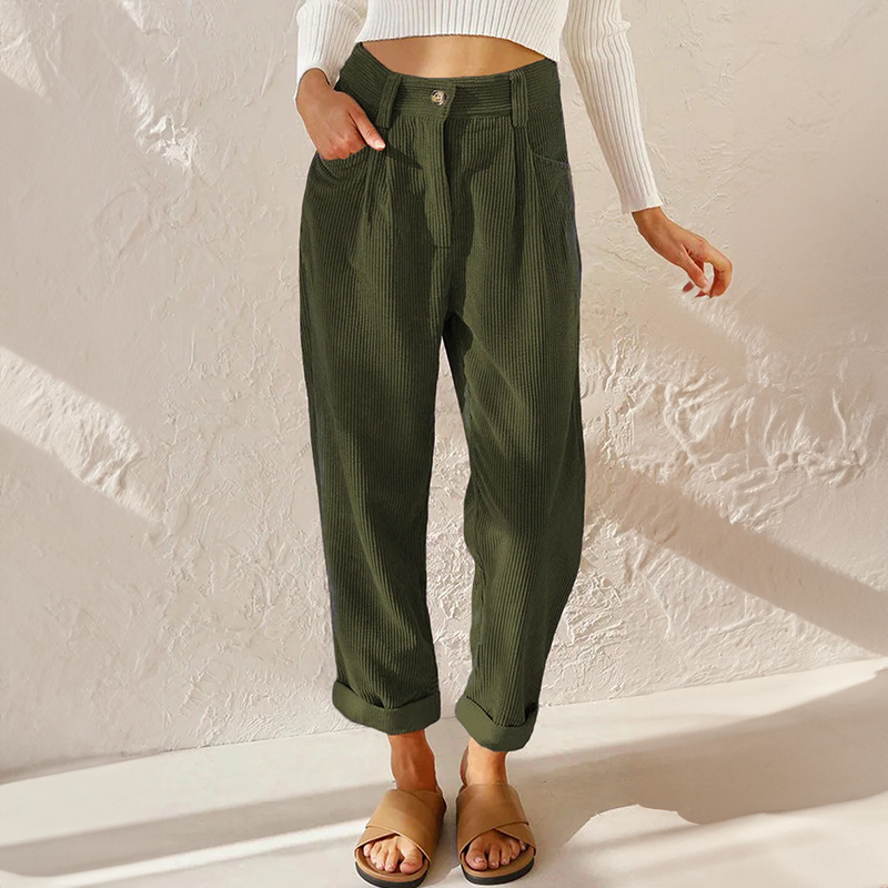 Stylish Cord Pants