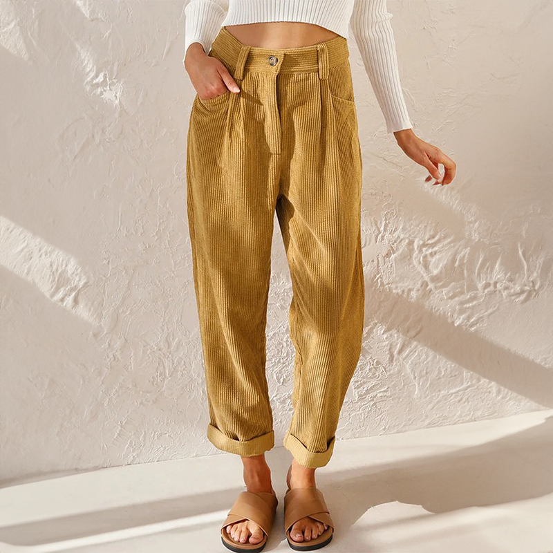 Stylish Cord Pants