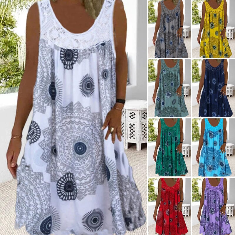 Summer Print Dress