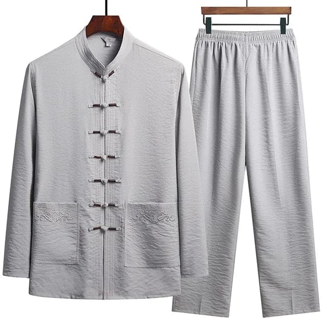 Eastern Linen Set With Long Sleeves