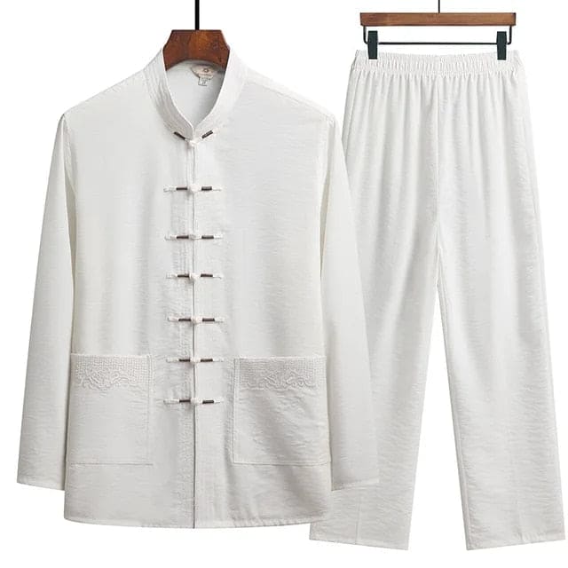 Eastern Linen Set With Long Sleeves
