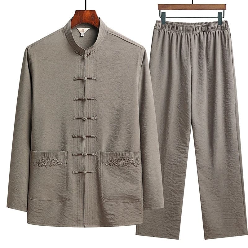 Eastern Linen Set With Long Sleeves