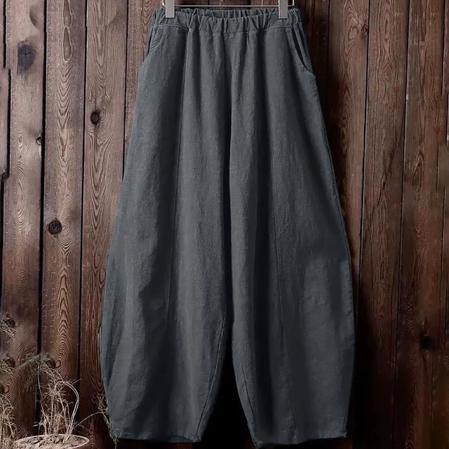 Cotton-Linen Pants