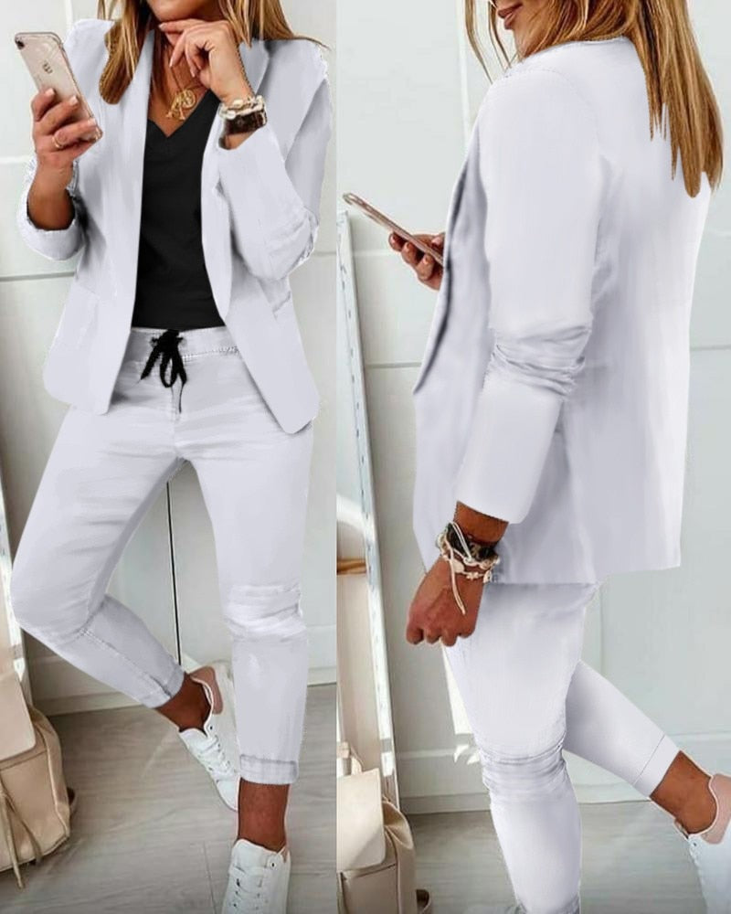 Lysse Fashion | Elegant Two-Piece Blazer Set
