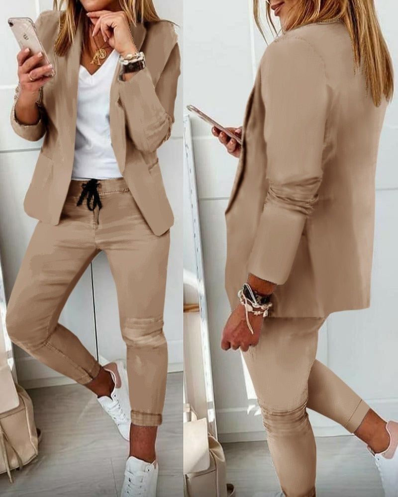 Lysse Fashion | Elegant Two-Piece Blazer Set