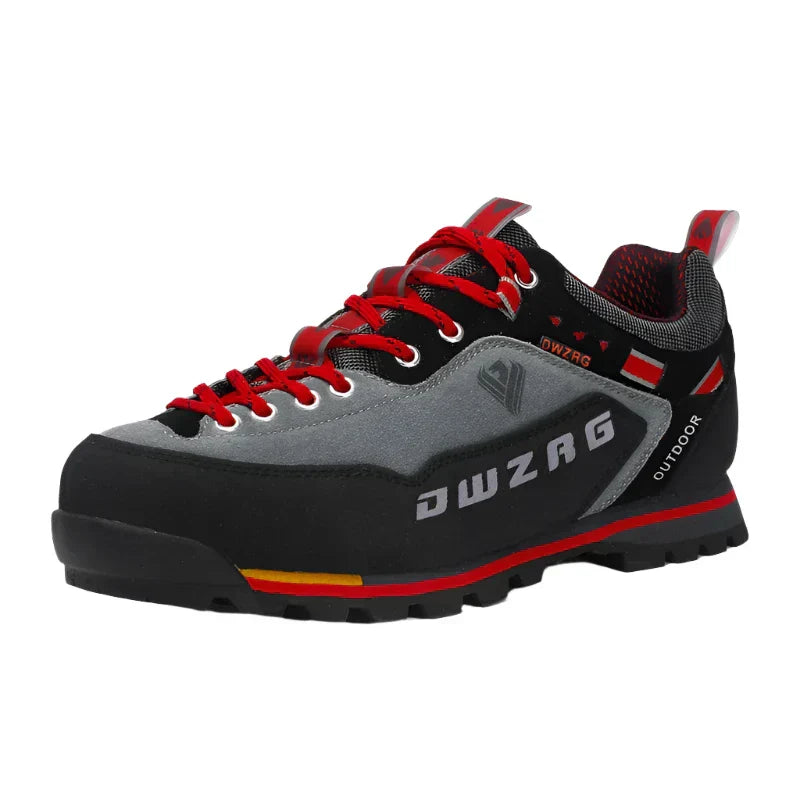 Extra Robust Waterproof Hiking Shoes With Laces for Men