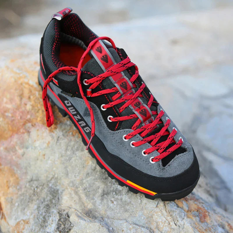 Extra Robust Waterproof Hiking Shoes With Laces for Men