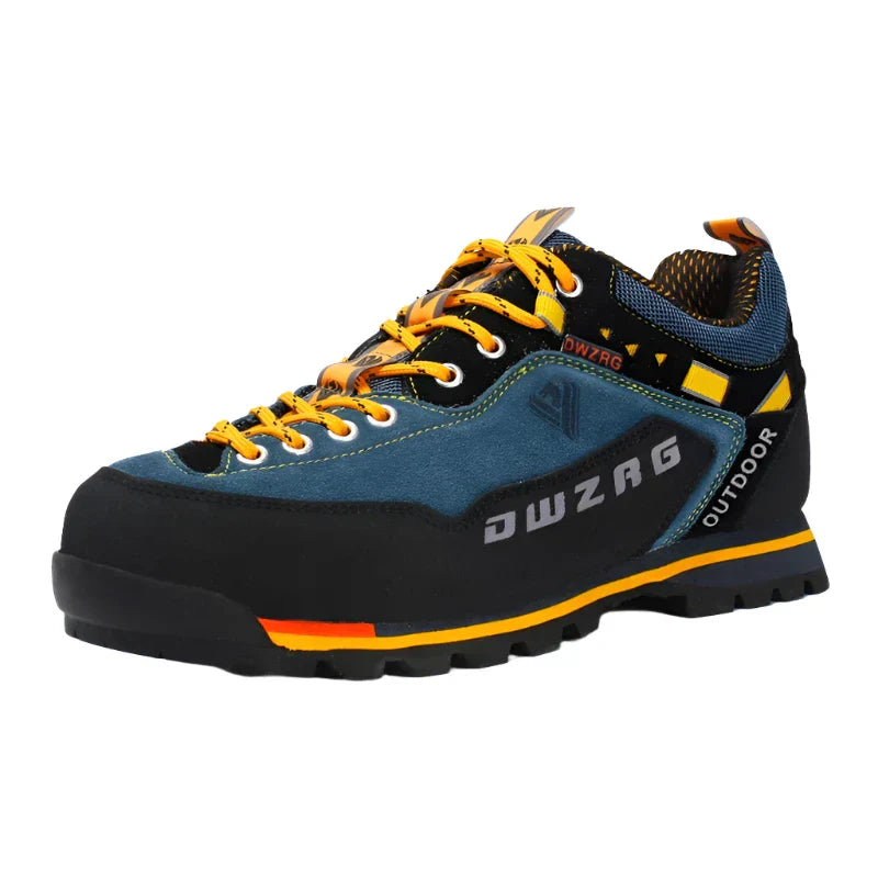 Extra Robust Waterproof Hiking Shoes With Laces for Men