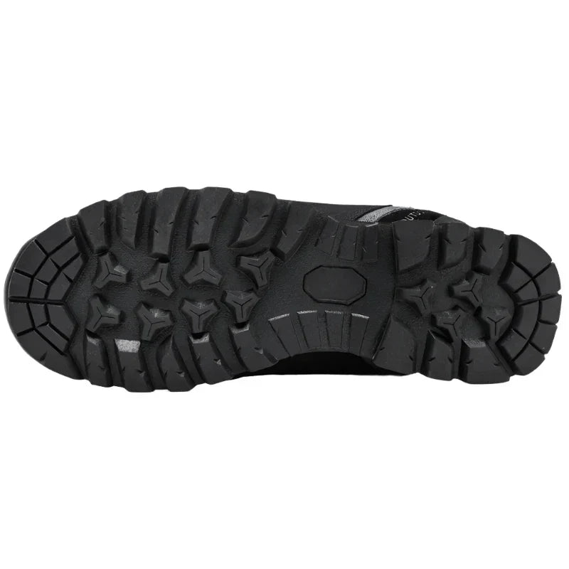 Extra Robust Waterproof Hiking Shoes With Laces for Men