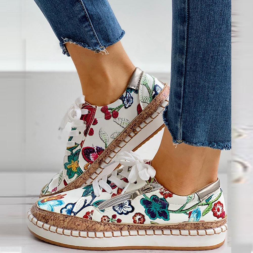 Lysse Floral Sports Shoes