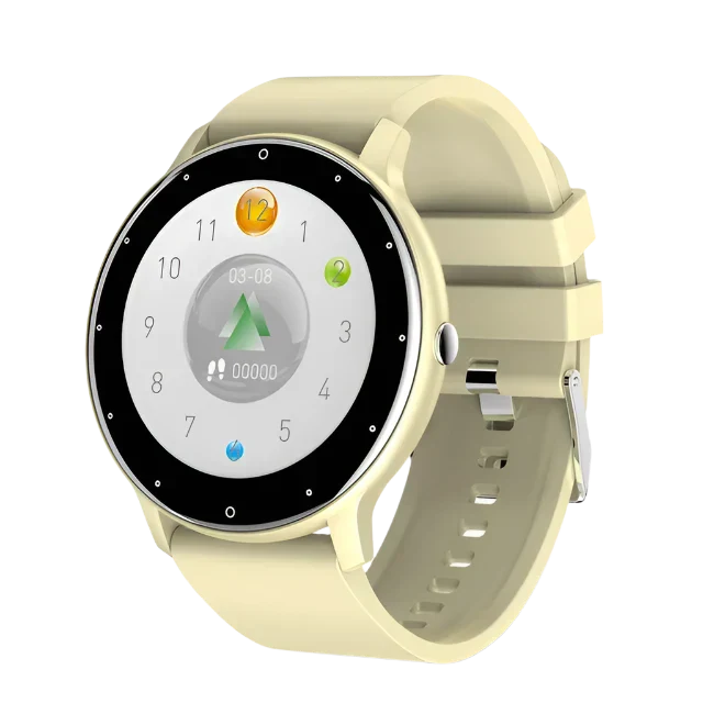 Waterproof Unisex Smartwatch with Fitness Tracker and Heart Rate Monitor