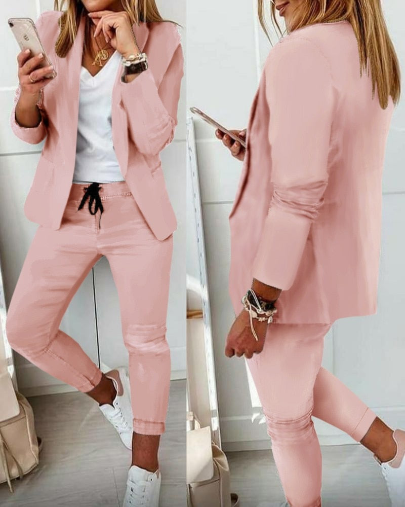 Lysse Fashion | Elegant Two-Piece Blazer Set