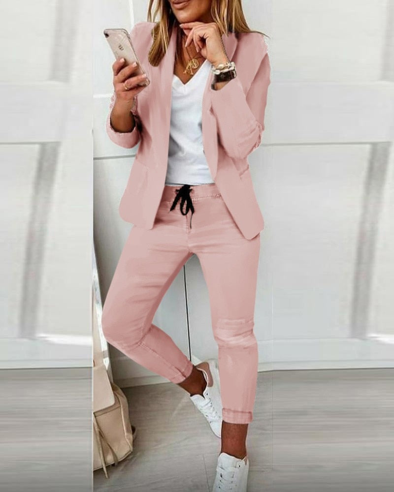 Lysse Fashion | Elegant Two-Piece Blazer Set