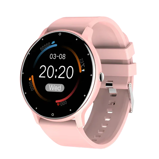 Waterproof Unisex Smartwatch with Fitness Tracker and Heart Rate Monitor