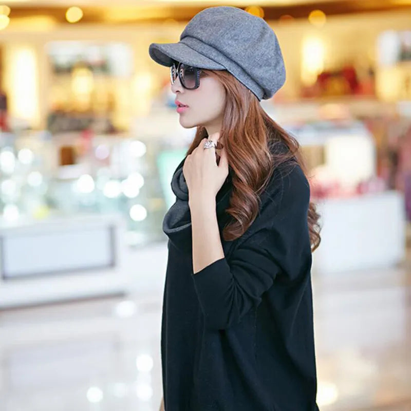 Lysse | Balloon Hat Vintage Style And Comfort For Winter
