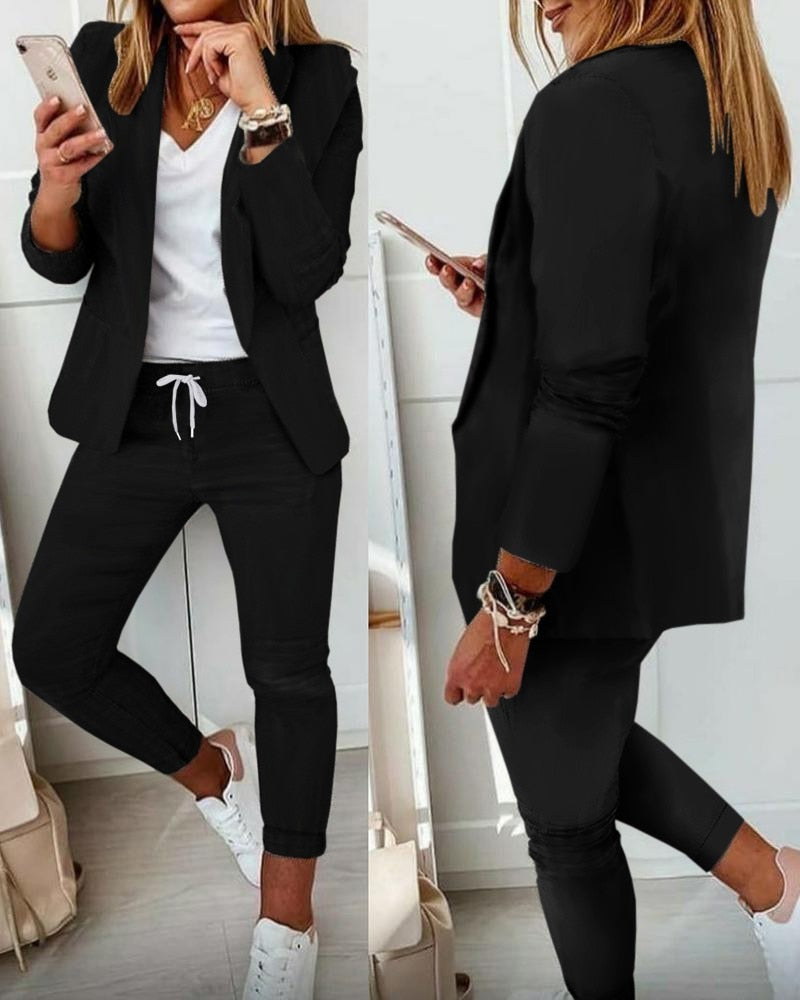 Lysse Fashion | Elegant Two-Piece Blazer Set