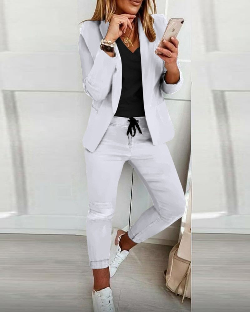 Lysse Fashion | Elegant Two-Piece Blazer Set