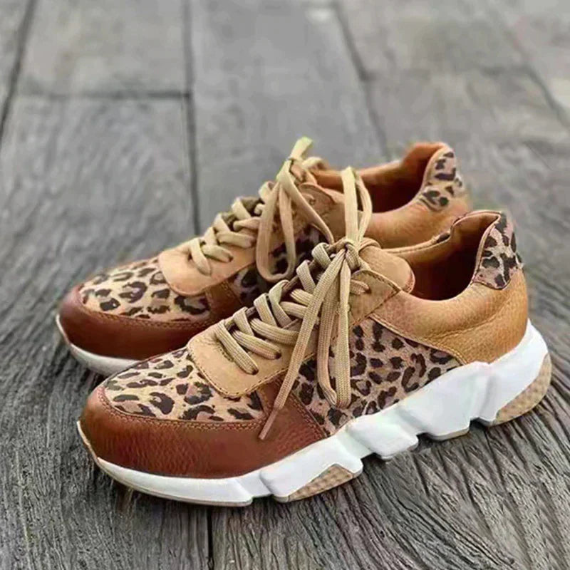 Sneakers With Leopard Patternkiana