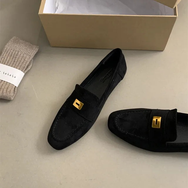 British Shoes Made of Lightweight Suede