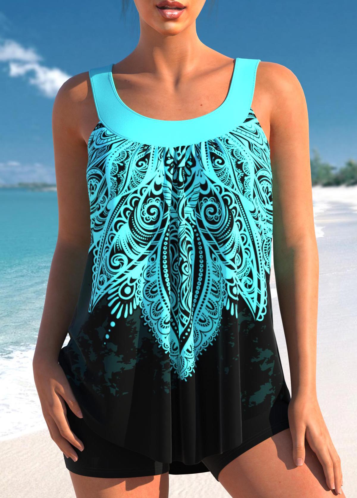 Stylish and Comfortable with Our Tankini Set