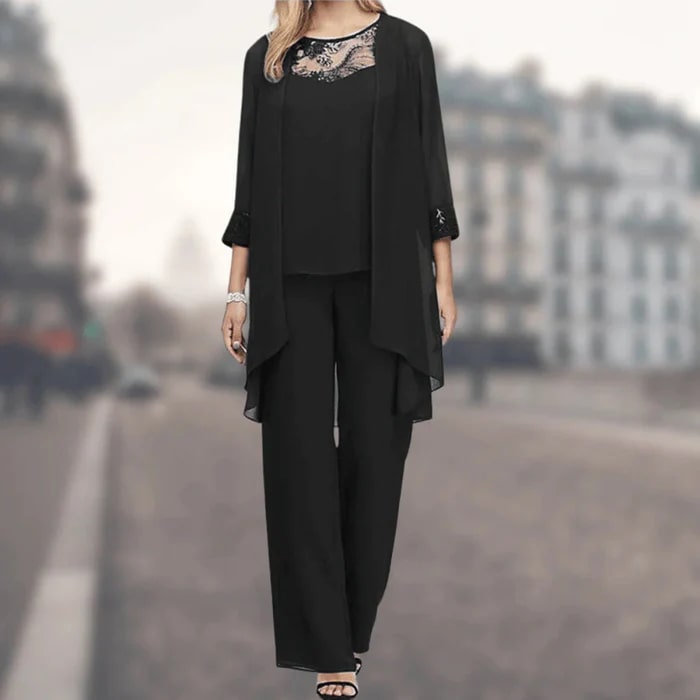 Elegant three-piece set for women