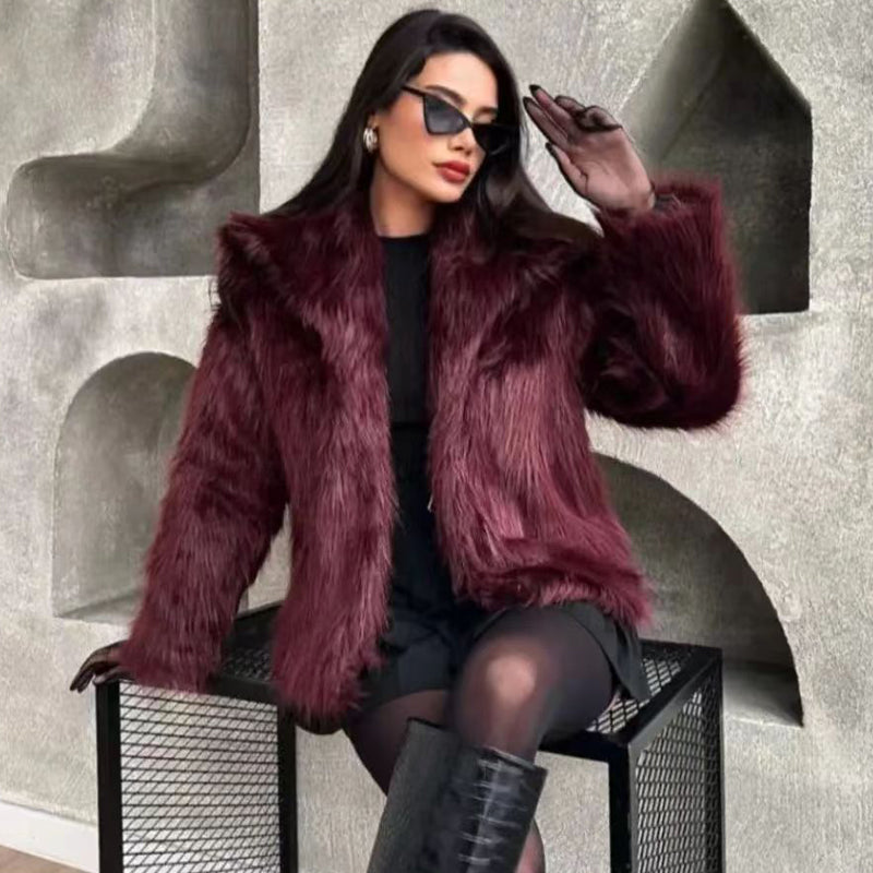 Lysse Fashion | Warm Fur Jacket For Women In Stylish Design