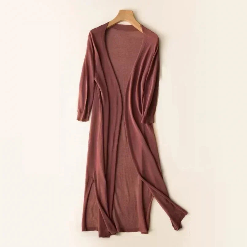Light Long Cardigan