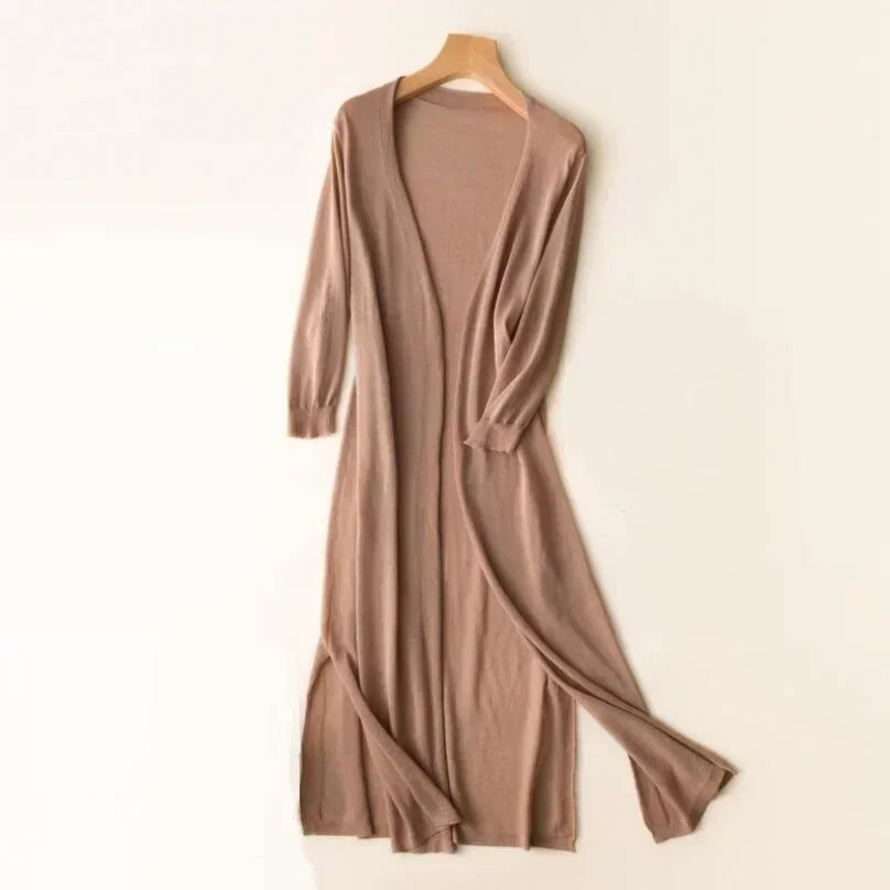 Light Long Cardigan