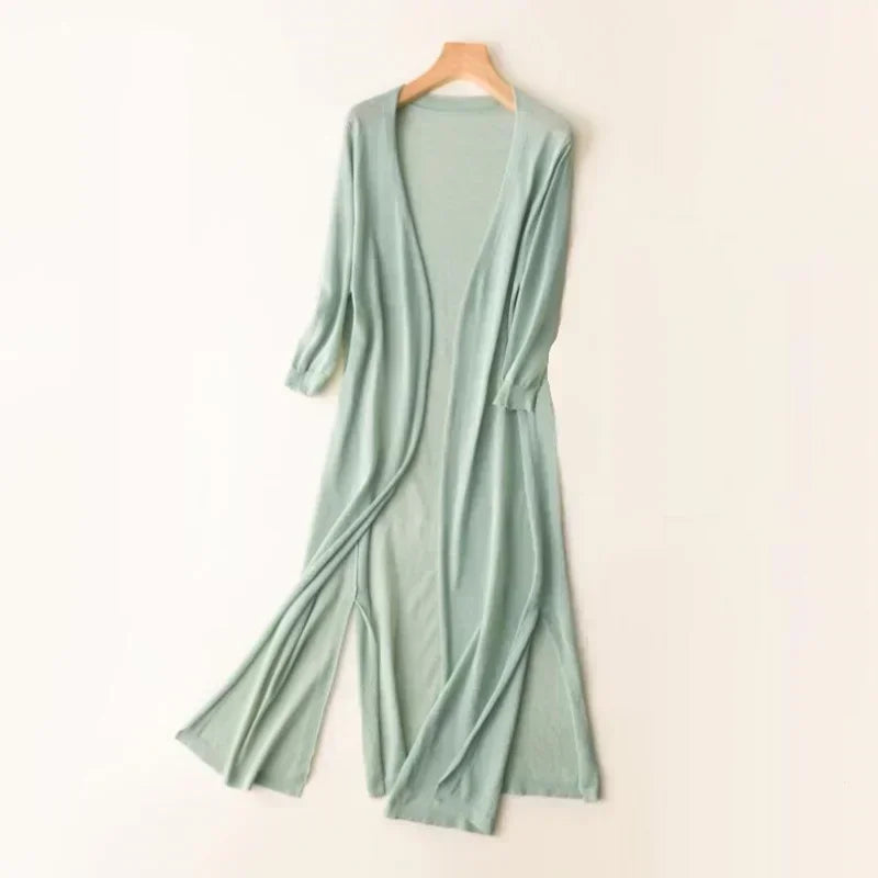 Light Long Cardigan