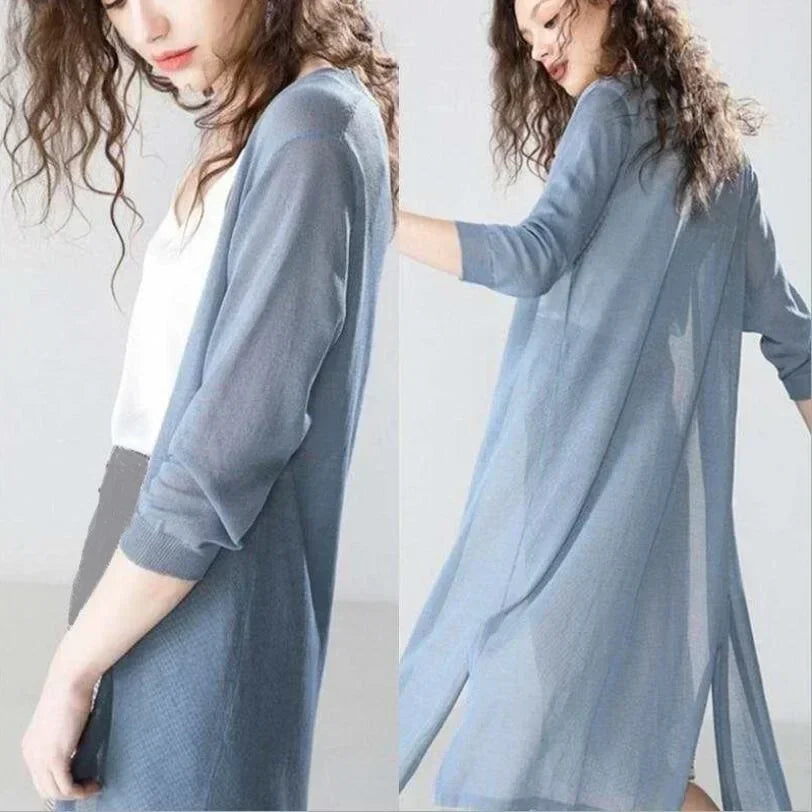 Light Long Cardigan