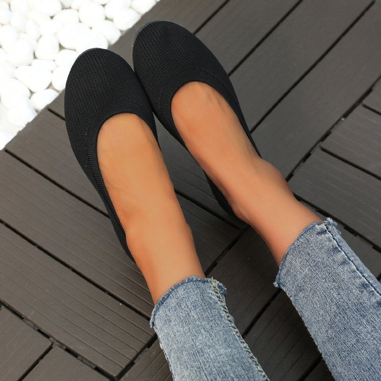 Women's Comfortable Slip-on Ballerinas W&w