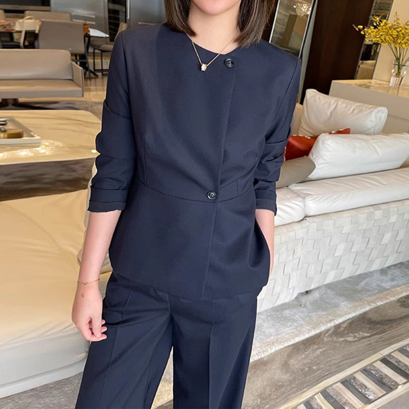 Women tailored business suit set