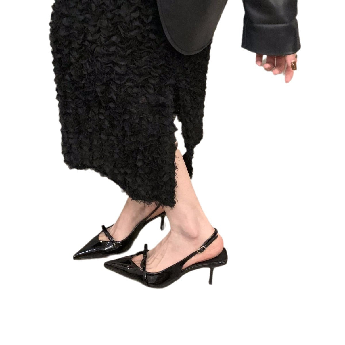 Women's Slingback Pumps with elegant cut and fine strap