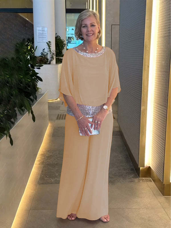 Shimmering, Stylish Sequin Jumpsuit