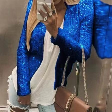 Ladies Glittering Cardigan