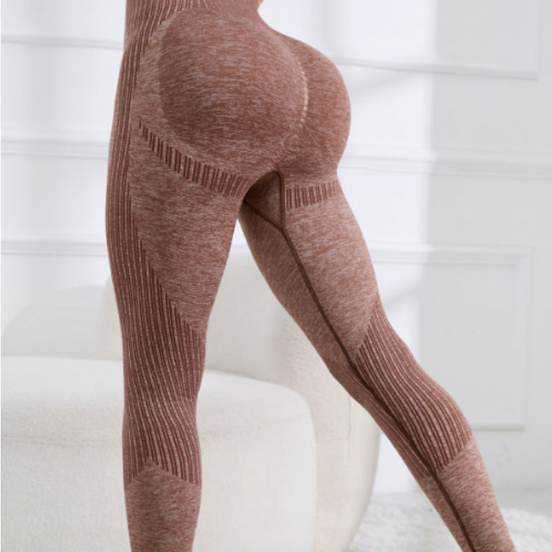 Women's Sculpting High-Performance Leggings with textured design