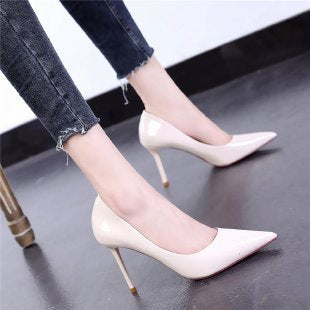 Women's High Gloss Stiletto Heels