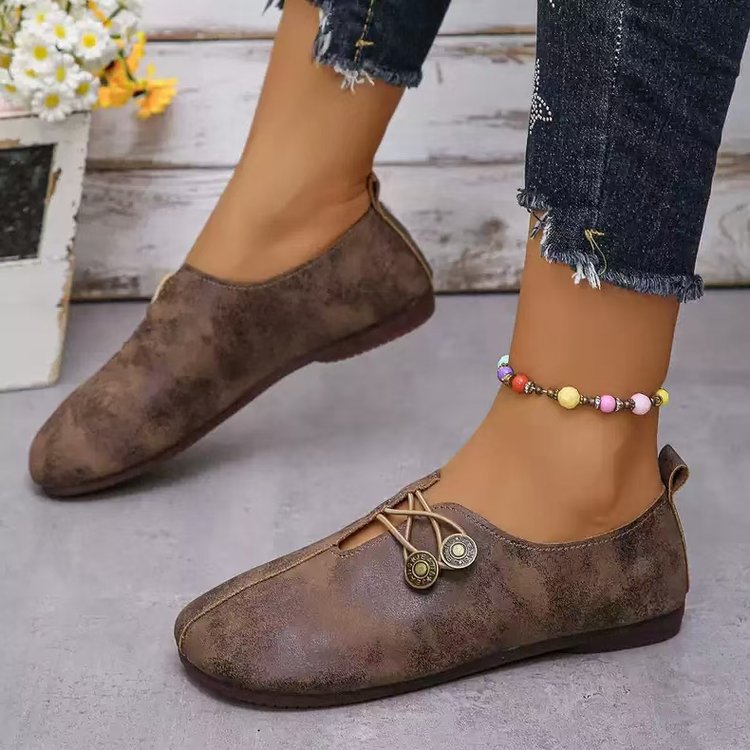 Ladies Comfortable and Stylish Slippers With Decorative Lacing Details W&w