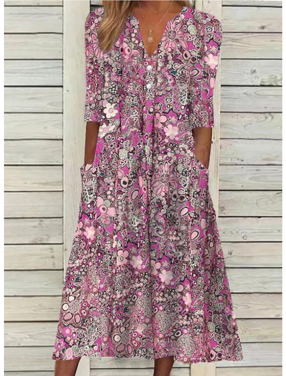 Floral Midi Dress