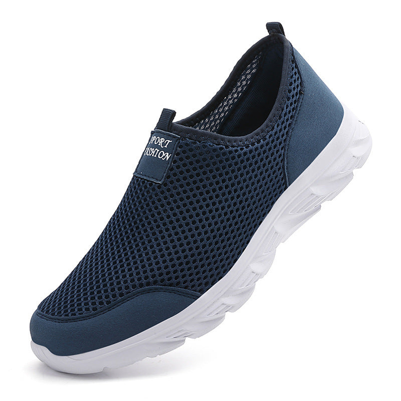 Men Breathable Slip-On Walking Sneakers
